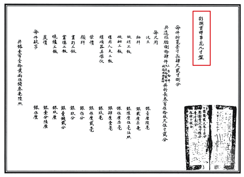 清光绪 粉彩八宝纹大盘 - 图3